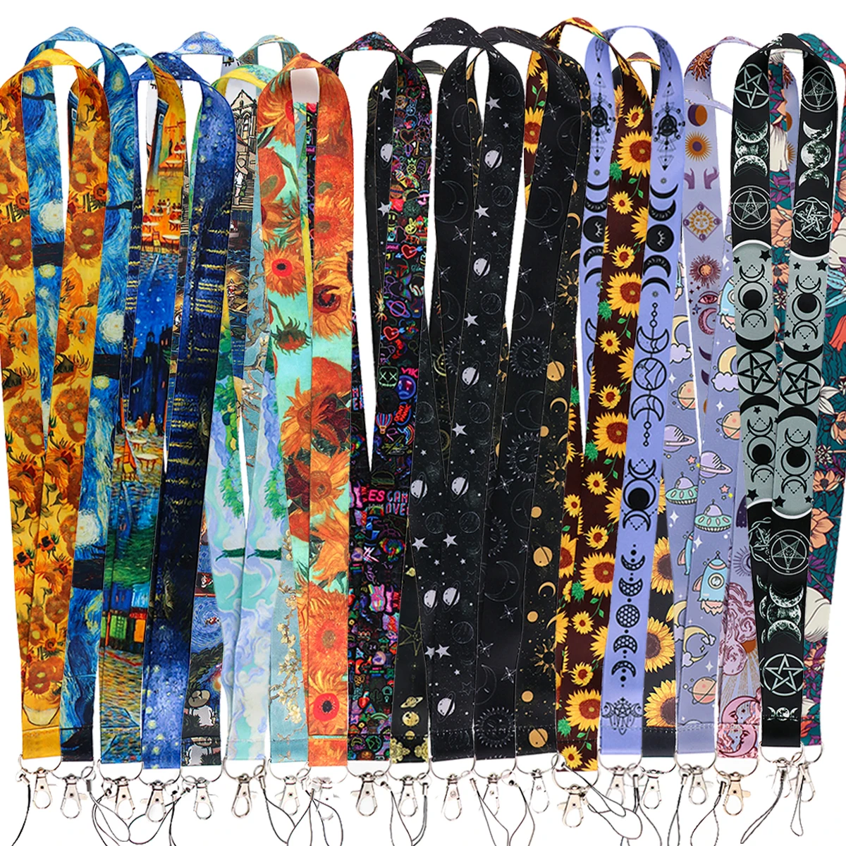 20pcs/lot Mix Van Gogh Art Lanyards Dog Pet Keys Chain ID Card Cover Pass Mobile Phone Neck Straps Accessories Gifts Wholesale
20pcs/lot Mix Van Gogh Art Lanyards Dog Pet Keys Chain ID Card Cover Pass Mobile Phone Neck Straps Accessories Gifts Wholesale