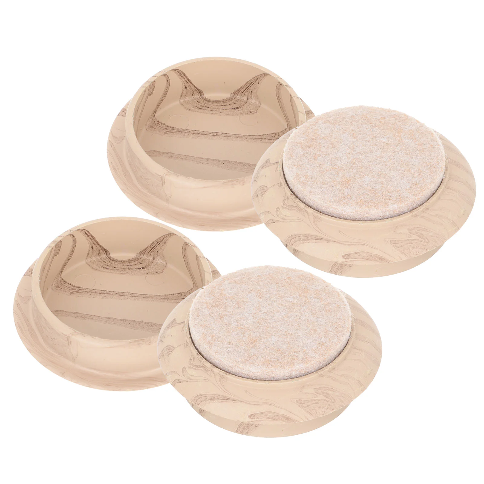 4 Pcs Table Legs Fixed Caster Cup Round Rug Feet Mat Felt Carpet Protectors Furniture
4 Pcs Table Legs Fixed Caster Cup Round Rug Feet Mat Felt Carpet Protectors Furniture