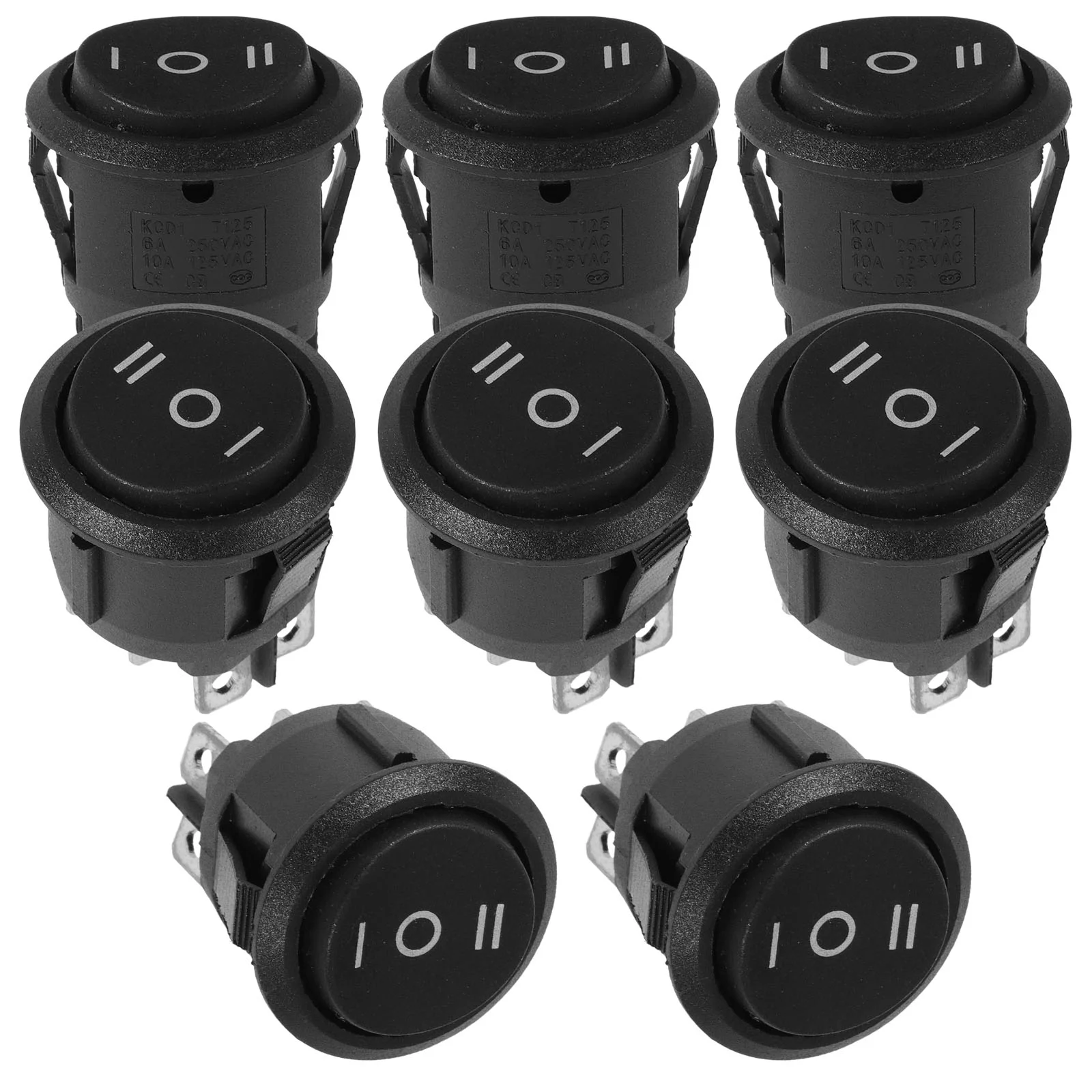 8 Pcs Rocker Switch Toggle for Vehicle Electronic Device Car Marine Pa Replacement
8 Pcs Rocker Switch Toggle for Vehicle Electronic Device Car Marine Pa Replacement