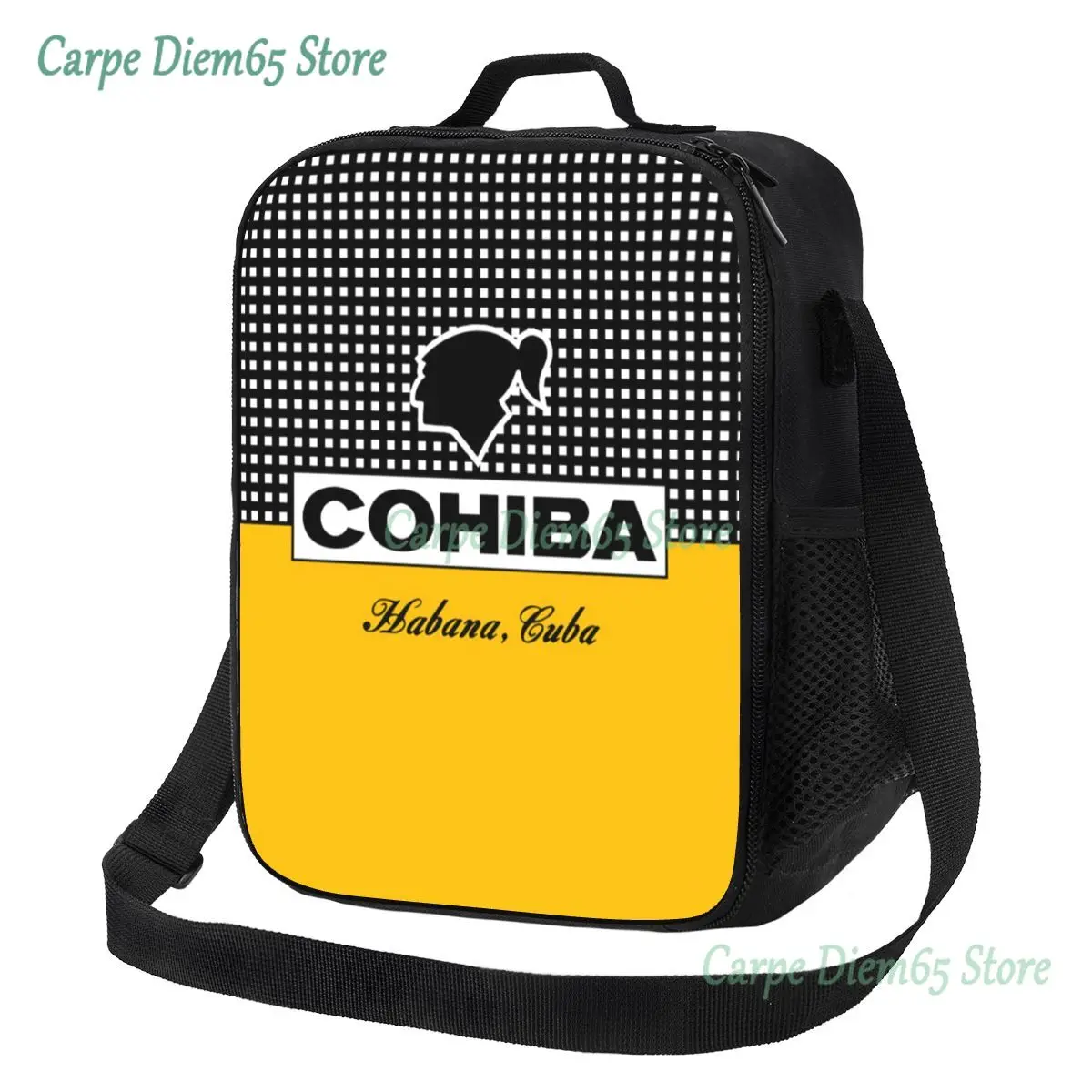 Cuban Cohiba Insulated Lunch Bag for Women Cooler Thermal Lunch Box Kids School Children
Cuban Cohiba Insulated Lunch Bag for Women Cooler Thermal Lunch Box Kids School Children