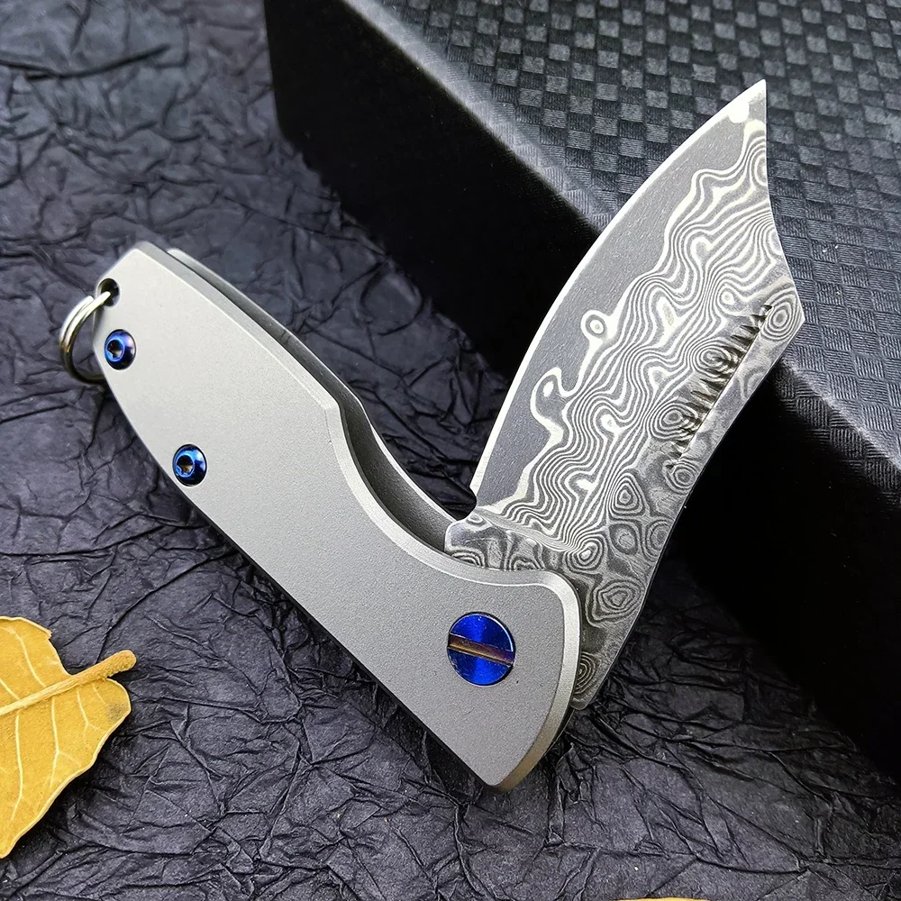 Damascus Steel/ D2 Blade Folding Knife Outdoor Razor Knife Survival Camping Hunting EDC Rescue Knives Self Defense Hand Tools
Damascus Steel/ D2 Blade Folding Knife Outdoor Razor Knife Survival Camping Hunting EDC Rescue Knives Self Defense Hand Tools