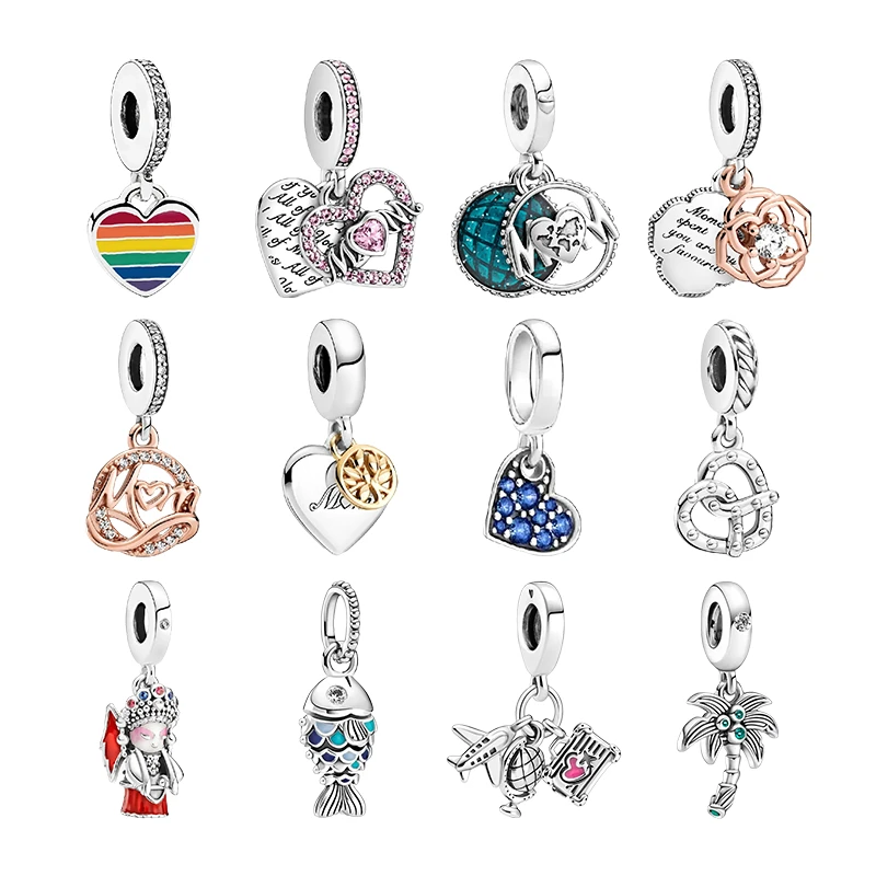 Silver 925 Pendants Charms For Women Bracelets DIY Pride Mum Heart Rose Family Tree Pretzel Peking Opera Doll Fish Palm Coconuts
Silver 925 Pendants Charms For Women Bracelets DIY Pride Mum Heart Rose Family Tree Pretzel Peking Opera Doll Fish Palm Coconuts