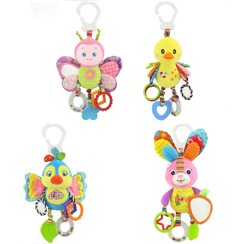 Baby Bed Crib Hanging Toys BB Bell Stuffed Cartoon Animal Newborn Infant Teether Rattle Mirror Kids Plush Toy
Baby Bed Crib Hanging Toys BB Bell Stuffed Cartoon Animal Newborn Infant Teether Rattle Mirror Kids Plush Toy