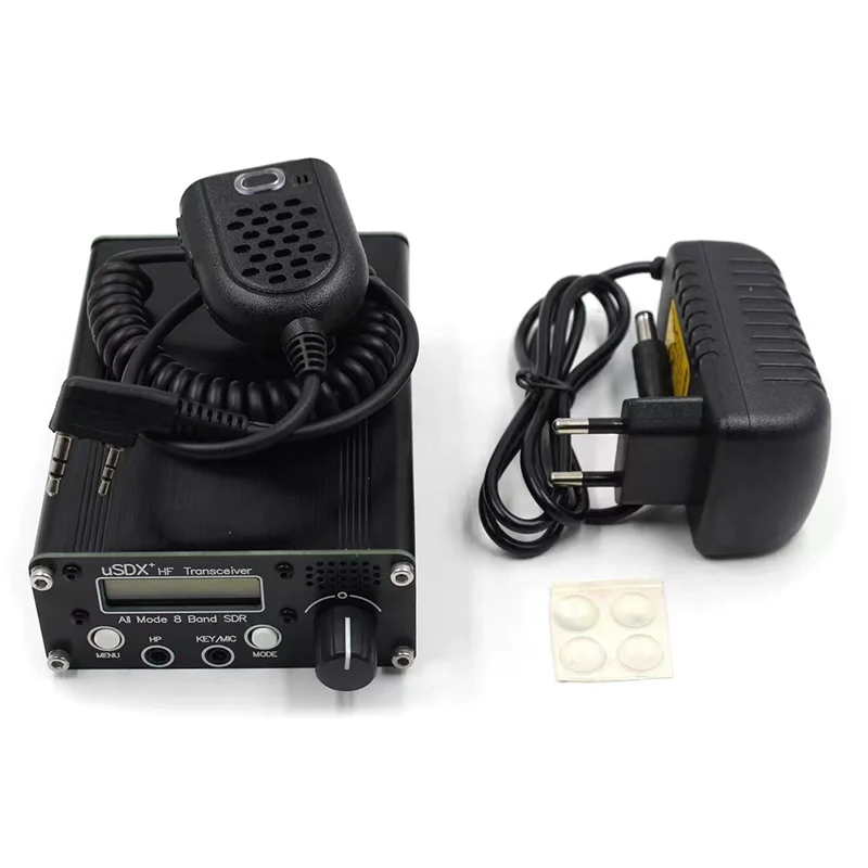 USDR USDX+Plus V2 8-Band SDR Transceiver HF SSB QRP LCD with Display Speaker Microphone HF Transceiver with EU Plug
USDR USDX+Plus V2 8-Band SDR Transceiver HF SSB QRP LCD with Display Speaker Microphone HF Transceiver with EU Plug