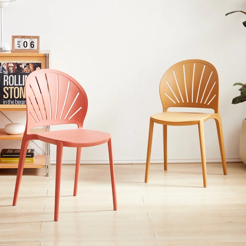 Backrest Chair Office Leisure Negotiation Chair Nordic Dining Chair Household Plastic Chair Modern Simple Shell Hollowed Out Fan
Backrest Chair Office Leisure Negotiation Chair Nordic Dining Chair Household Plastic Chair Modern Simple Shell Hollowed Out Fan