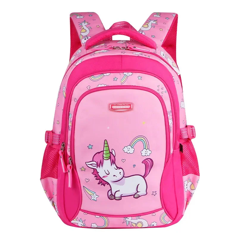 

pink School backpack for children schoolbag cute anime kids school bags teenage girls mochila escolar infantil