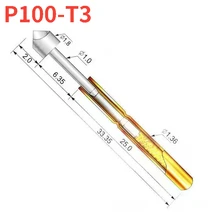 100PCS/package P100-T3 Diamond Spring Test Probe 1.8mm Pogo Pin for Circuit Board Test
100PCS/package P100-T3 Diamond Spring Test Probe 1.8mm Pogo Pin for Circuit Board Test