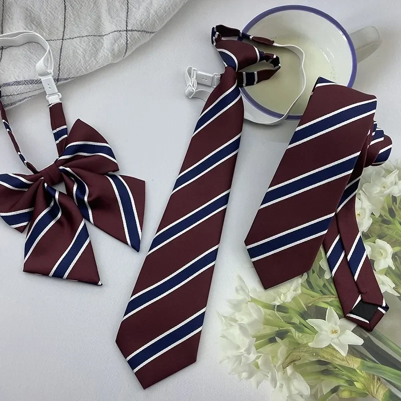 Red Stripe Jk Tie Bow Tie Japanese Basic School for Free To Play Male and Female Hand Play Red Blue White
Red Stripe Jk Tie Bow Tie Japanese Basic School for Free To Play Male and Female Hand Play Red Blue White