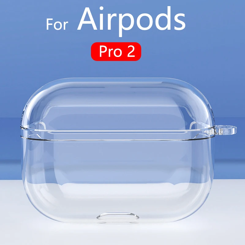 Новый прозрачный чехол для Apple AirPods Pro2, футляр для зарядки наушников, прозрачный силиконовый защитный чехол для Air Pods Pro 2
Новый прозрачный чехол для Apple AirPods Pro2, футляр для зарядки наушников, прозрачный силиконовый защитный чехол для Air Pods Pro 2