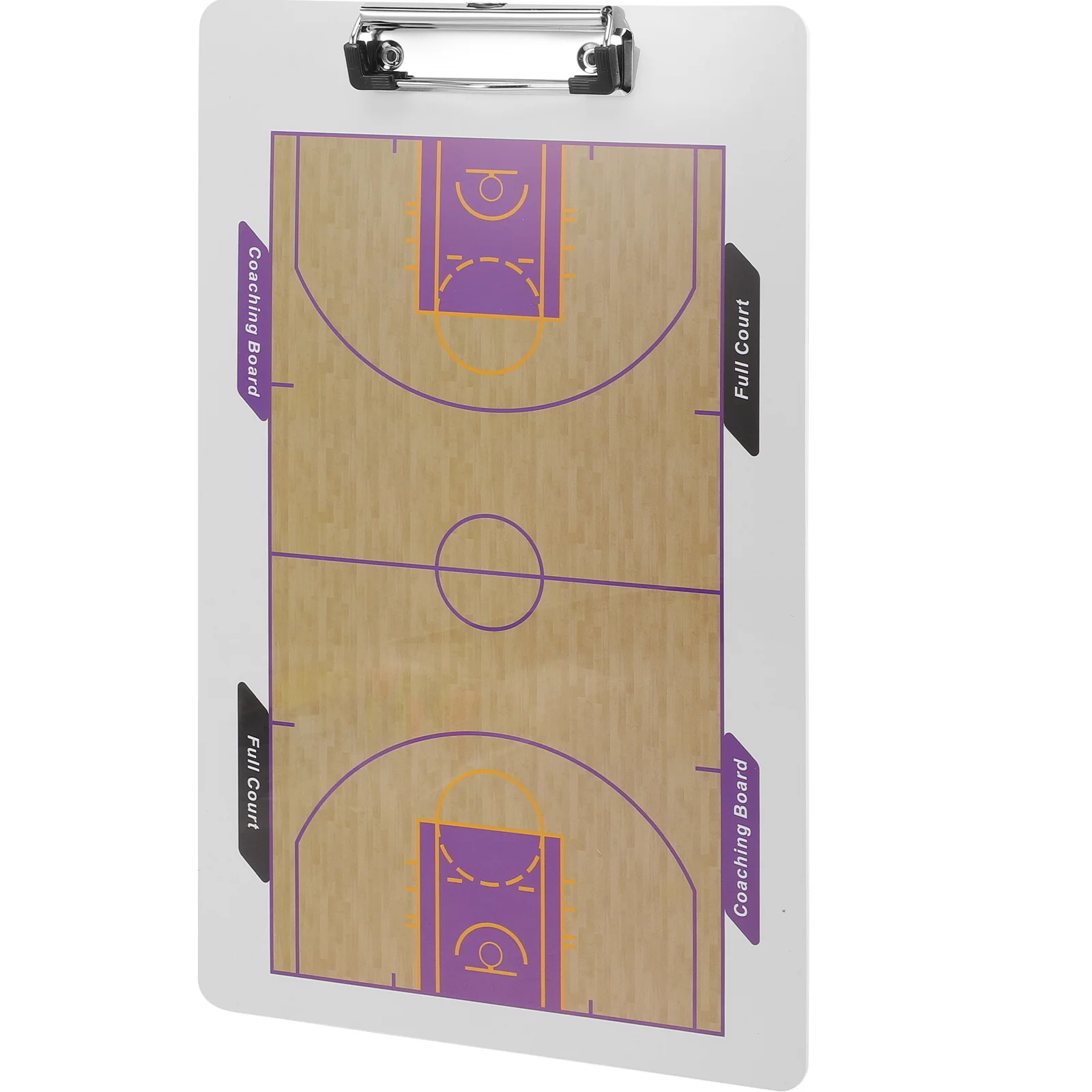 

Drainage Basket Board Dry Erase Double-Sided Clipboard Coaching Whiteboard for Coaches Pvc Accessories Office Drainage