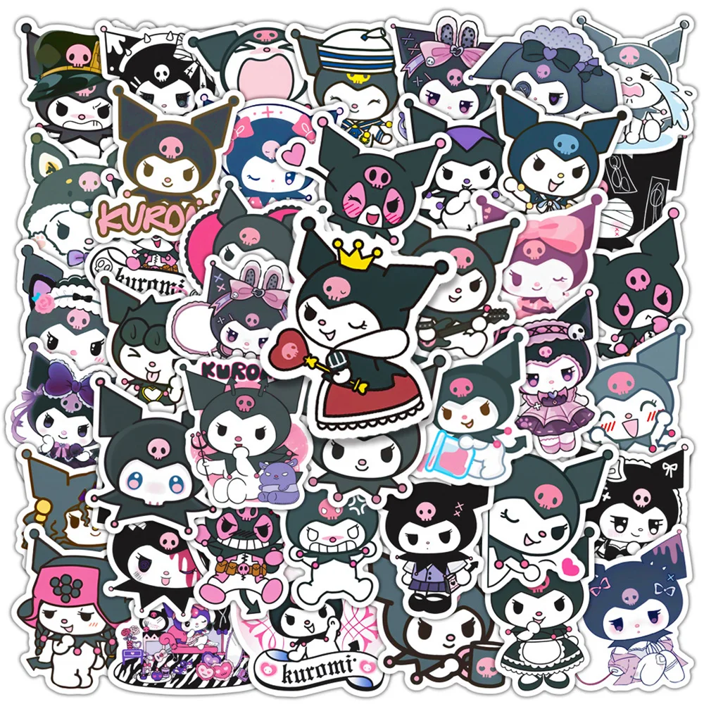 10/30/50pcs Cute Kuromi Aesthetics Cartoon Stickers DIY Sanrio Anime Sticker Phone Guitar Laptop Suitcase Diary Girls Decal Toys 
10/30/50pcs Cute Kuromi Aesthetics Cartoon Stickers DIY Sanrio Anime Sticker Phone Guitar Laptop Suitcase Diary Girls Decal Toys