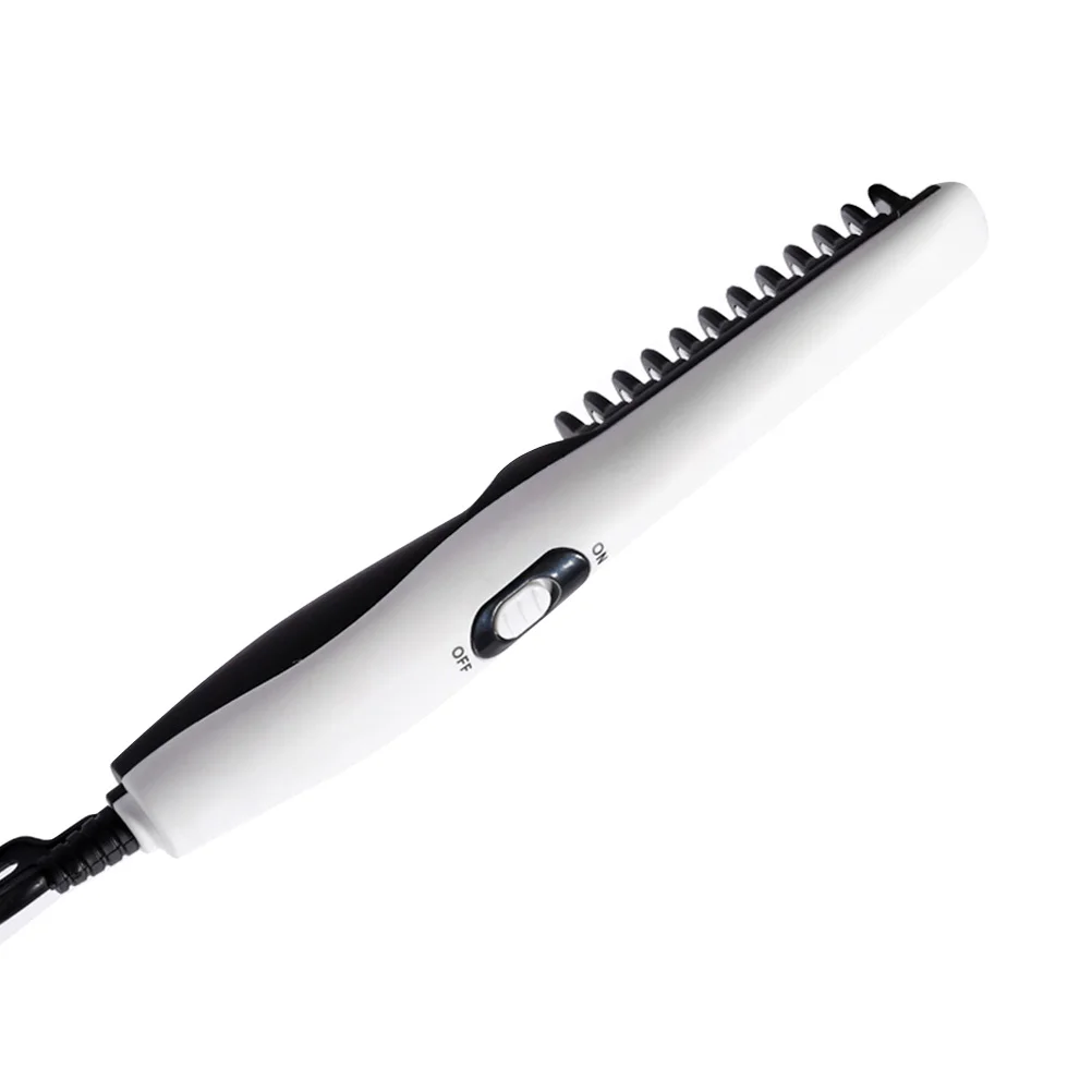 

Beard Hair Straightener Portable Straight Beard Comb Multi-purpose Hair Straightening Comb Electric Curling iron