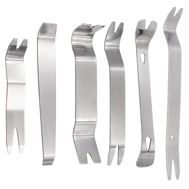 Car Audio Disassembly Tool Stainless Steel Audio Disassembly Removal Tool Set Auto Trim Remover Kit Car Tools Easy Door Panel
Car Audio Disassembly Tool Stainless Steel Audio Disassembly Removal Tool Set Auto Trim Remover Kit Car Tools Easy Door Panel