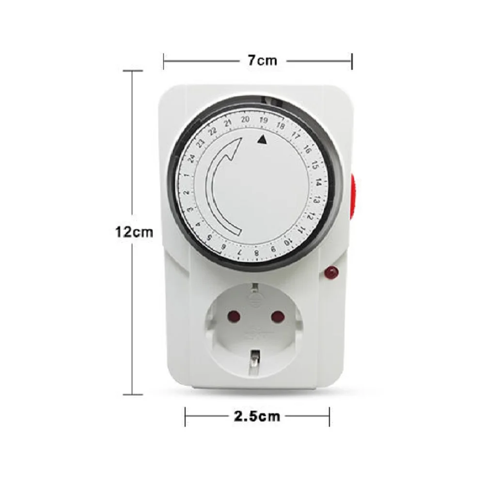 Brand New Durable And Practical Timer Plug 16A 3500W EU/UK/AU 11.8CMx7CM/4.6'' X2.7'' For Automates Lights
Brand New Durable And Practical Timer Plug 16A 3500W EU/UK/AU 11.8CMx7CM/4.6'' X2.7'' For Automates Lights