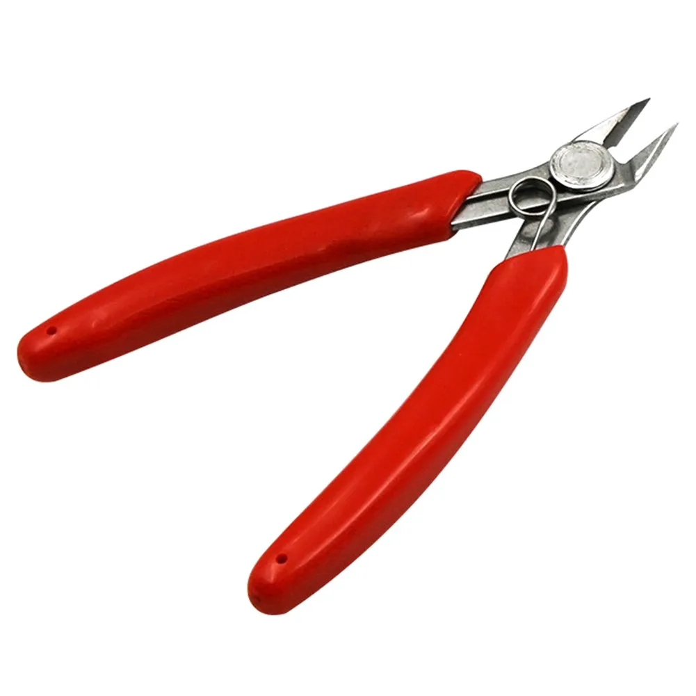 Stainless Steel Cable Cutter Cutting Plier Nipper Pliers Rubber Handle Spring Loaded 1* 1x Diagonal For Jewelry Processing
Stainless Steel Cable Cutter Cutting Plier Nipper Pliers Rubber Handle Spring Loaded 1* 1x Diagonal For Jewelry Processing