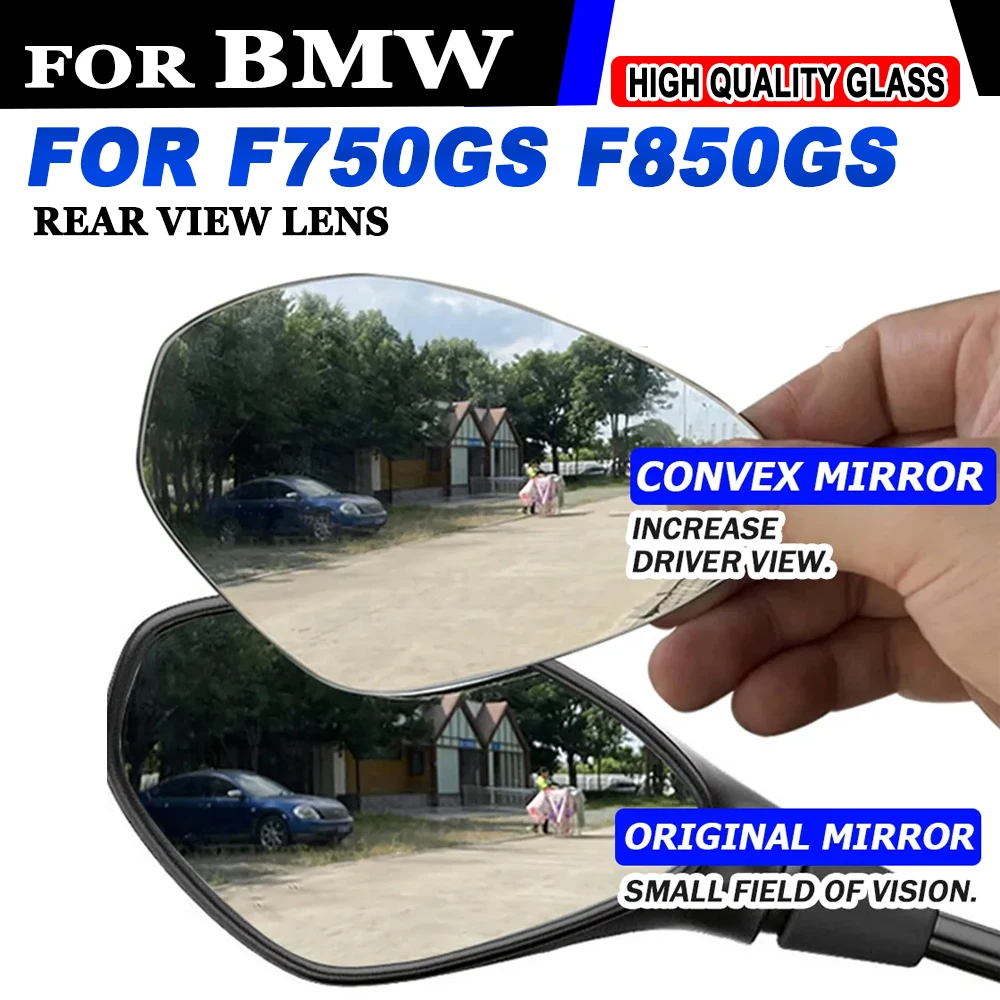 For BMW F850GS F750GS F 850GS F 750 GS Accessories Rearview Mirrors Lens Expand Field of View Convex Mirror Replacement Parts
For BMW F850GS F750GS F 850GS F 750 GS Accessories Rearview Mirrors Lens Expand Field of View Convex Mirror Replacement Parts