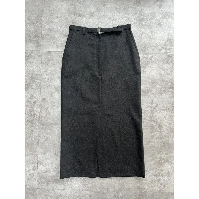 Women Skirt Solid High Waist Split Spring New Office Lay Jupe
Women Skirt Solid High Waist Split Spring New Office Lay Jupe