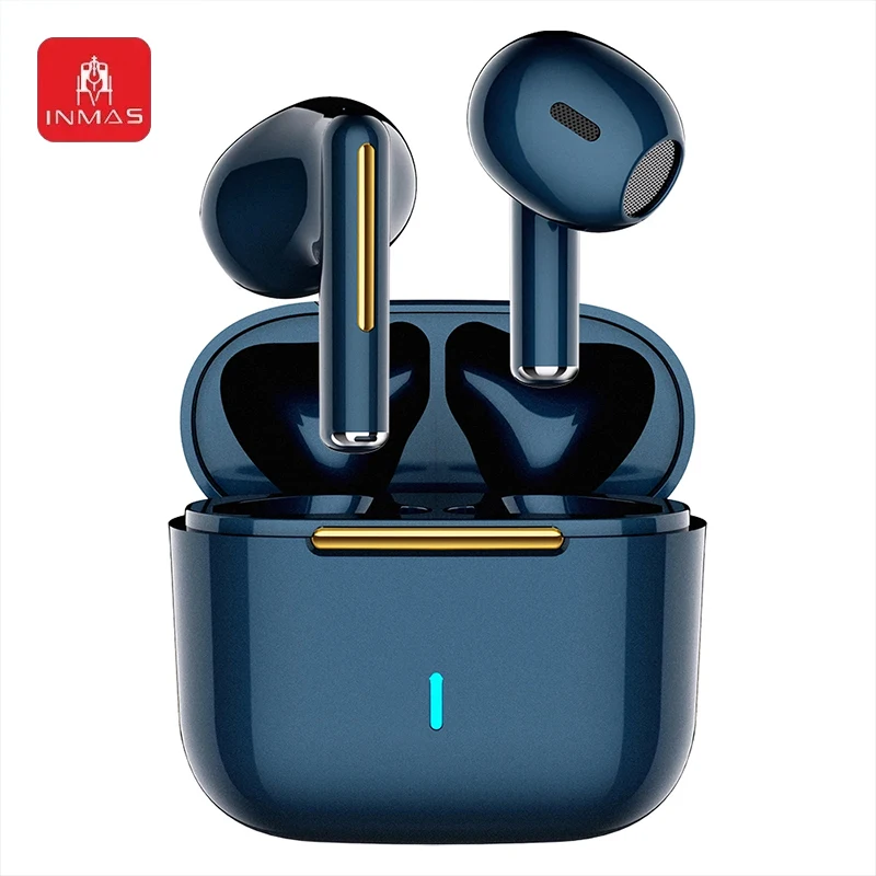 INMAS H6 TWS Wireless Bluetooth Earphones Touch Control Headset Noise Cancellation Headphones Waterproof Sports Earbuds with Mic
INMAS H6 TWS Wireless Bluetooth Earphones Touch Control Headset Noise Cancellation Headphones Waterproof Sports Earbuds with Mic