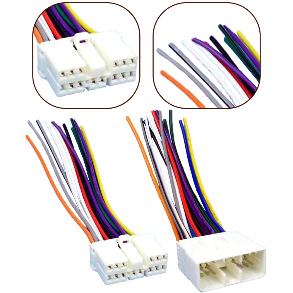 2pcs Car Radio Wiring Harness For Forester 1998 - 2007 For Impreza Including WRX For STI 2002 - 2007 For Impreza 1993-2001
2pcs Car Radio Wiring Harness For Forester 1998 - 2007 For Impreza Including WRX For STI 2002 - 2007 For Impreza 1993-2001