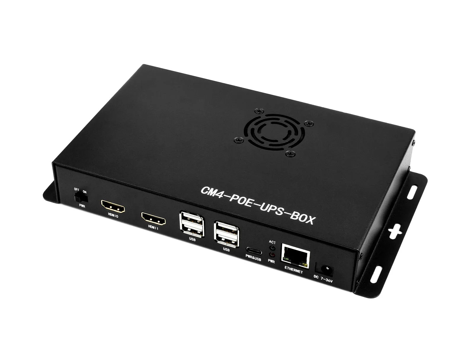 CM4-POE-UPS-BASE-EN,PoE UPS, Базовая плата источника питания, разработанная для Raspberry Pi CM4, Dual HDMI, Quad USB2.0
CM4-POE-UPS-BASE-EN,PoE UPS, Базовая плата источника питания, разработанная для Raspberry Pi CM4, Dual HDMI, Quad USB2.0