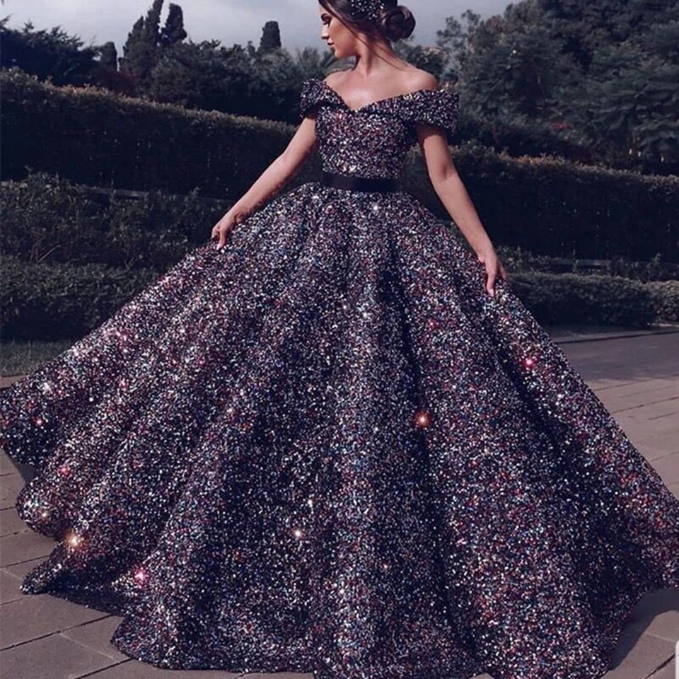 Luxury Sequin Evening Dresses 2023 Ball Gown Women Formal Party Night Off The Shoulder Robe De Soiree Elegant Long Prom Gowns
Luxury Sequin Evening Dresses 2023 Ball Gown Women Formal Party Night Off The Shoulder Robe De Soiree Elegant Long Prom Gowns