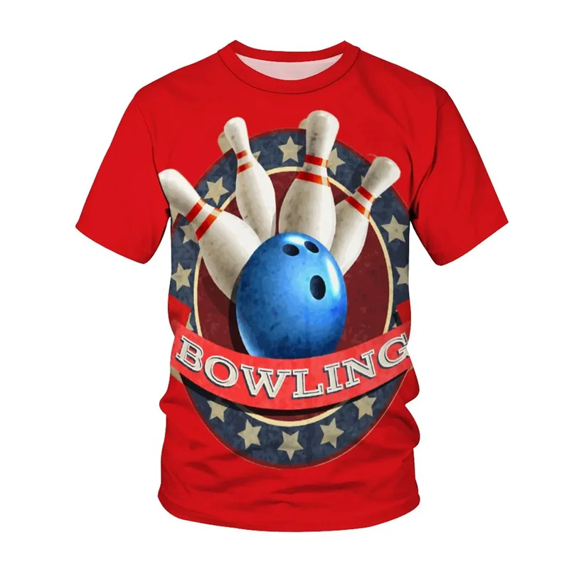 Fashion 3D Printing Bowling T-shirt Men Summer Outdoor Sports O-neck Short Sleeve Tops Cool Street Loose T Shirts Male Clothes
Fashion 3D Printing Bowling T-shirt Men Summer Outdoor Sports O-neck Short Sleeve Tops Cool Street Loose T Shirts Male Clothes