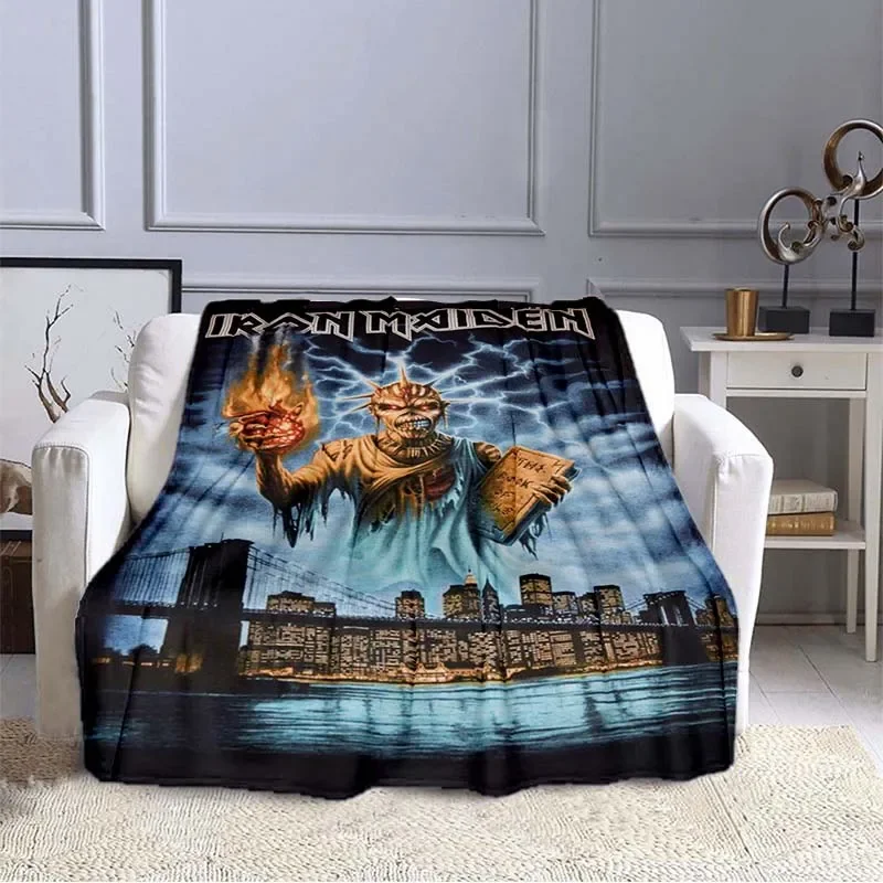 I-Iron Maiden Heavy Metal Rock Band Blanket Sofa Cover Soft and Hairy Blanket Flannel Cozy Comfortable Home Travel Throw Blanket
I-Iron Maiden Heavy Metal Rock Band Blanket Sofa Cover Soft and Hairy Blanket Flannel Cozy Comfortable Home Travel Throw Blanket