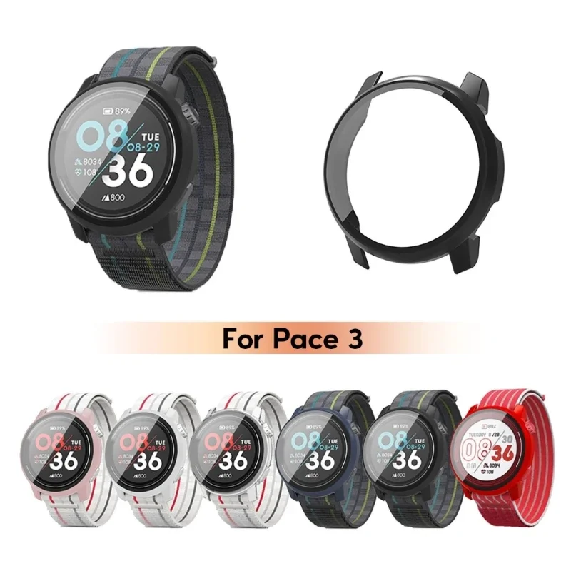 Защитный чехол для экрана для Coros Pace 3, устойчивый к царапинам, полный охват по краям, умные часы, цельные бамперы, ракушки
Защитный чехол для экрана для Coros Pace 3, устойчивый к царапинам, полный охват по краям, умные часы, цельные бамперы, ракушки