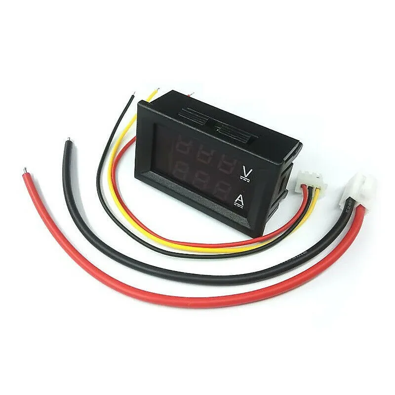 W/Connecting Line Power Meter Voltmeter Ammeter 100% Brand New 3 Digit DC 100V 10A Digital Dual LED Accessories
W/Connecting Line Power Meter Voltmeter Ammeter 100% Brand New 3 Digit DC 100V 10A Digital Dual LED Accessories