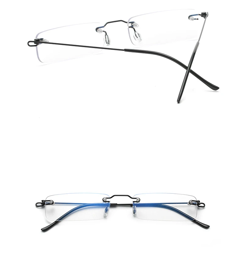 Men's Anti Blue Light Blocking Reading Glasses Cut Frameless Metal HD Lens Eyewear Women Prescription Presbyopic Glasses +400 22 Mallzona S5b735ef1070948e1afefbfa02ee52a3aA Men's Anti Blue Light Blocking Reading Glasses Cut Frameless Metal HD Lens Eyewear Women Prescription Presbyopic Glasses +400 Mallzona