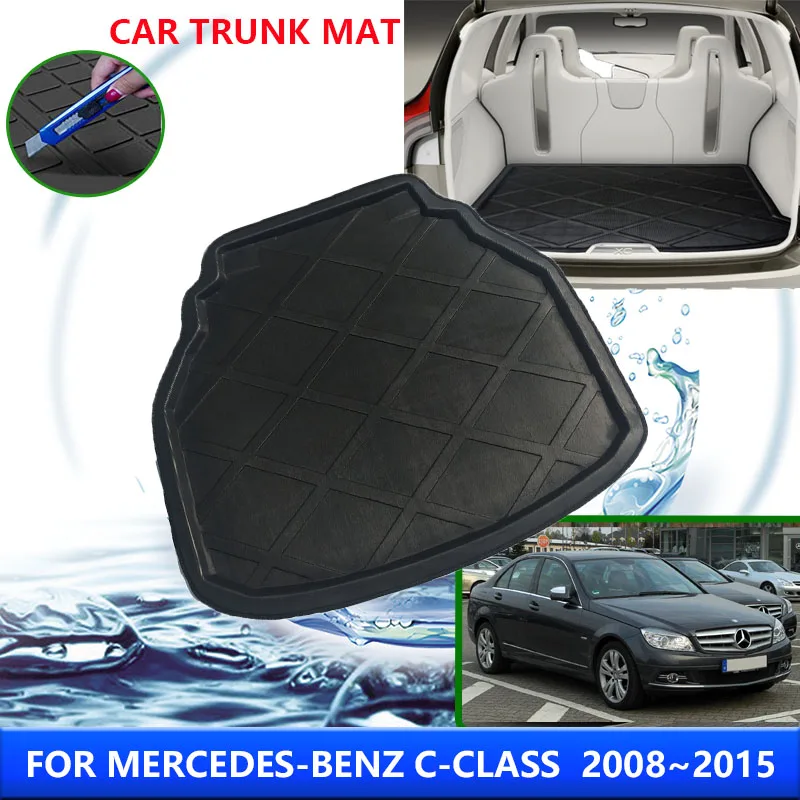 Для Mercedes Benz C Class 200 W204 2008 ~ 2015 2010 2011 2014 защитная накладка на багажник автомобиля, водонепроницаемый коврик с защитой от загрязнений, аксессуары
Для Mercedes Benz C Class 200 W204 2008 ~ 2015 2010 2011 2014 защитная накладка на багажник автомобиля, водонепроницаемый коврик с защитой от загрязнений, аксессуары