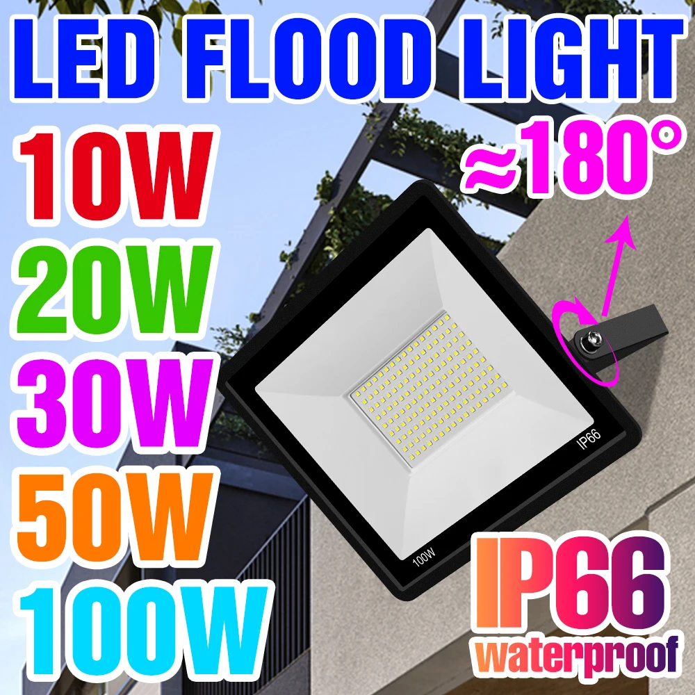 220V LED Spotlight Reflector Floodlight IP66 Waterproof Garden Light LED Street Lamp 10W 20W 30W 50W 100W Outdoor Flood Lights
220V LED Spotlight Reflector Floodlight IP66 Waterproof Garden Light LED Street Lamp 10W 20W 30W 50W 100W Outdoor Flood Lights