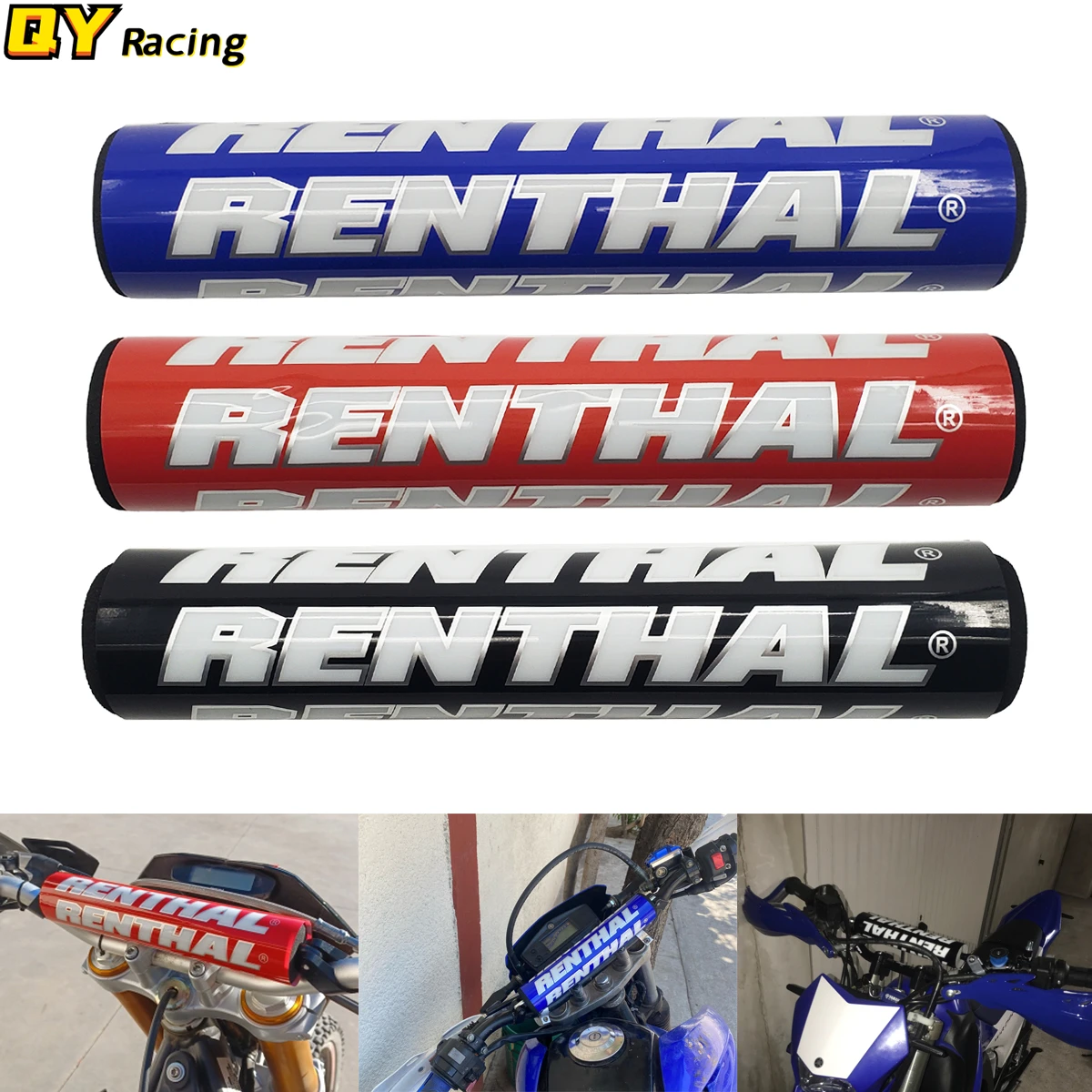 Motorcycle 25cm length Handlebar Pads For Renthal Pro 7/8" Handlebar Crossbar For Honda KTM Yamaha Kawasaki ATV Dirt Pit Bike 
Motorcycle 25cm length Handlebar Pads For Renthal Pro 7/8" Handlebar Crossbar For Honda KTM Yamaha Kawasaki ATV Dirt Pit Bike