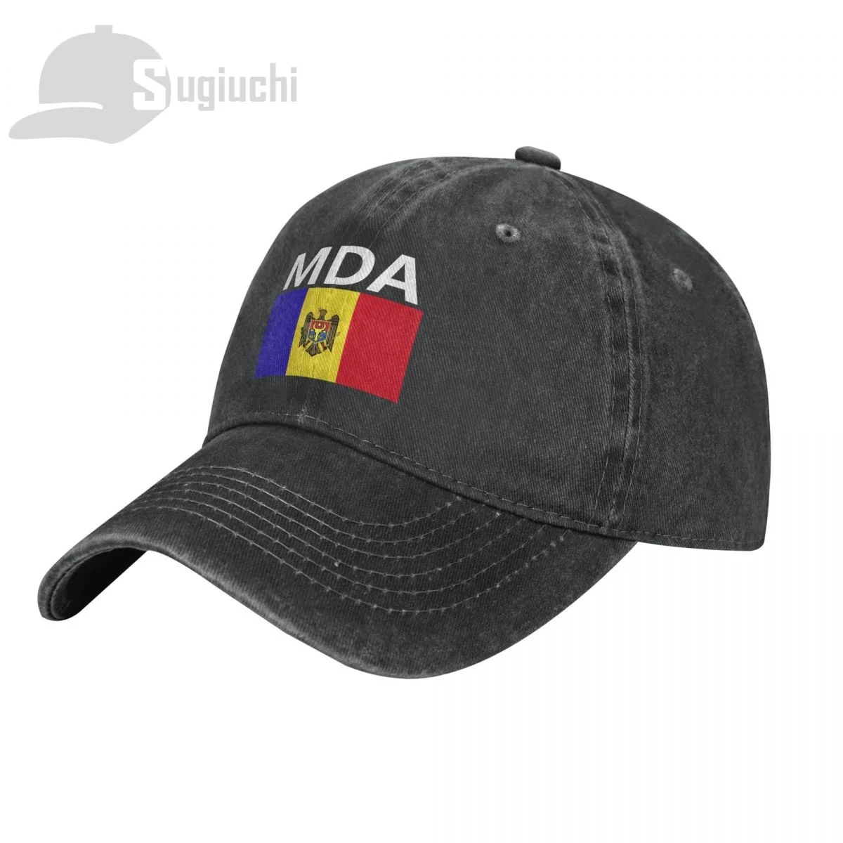 

Moldova Flag With Letter Washed Cotton Cap Gorras Snapback Caps Baseball Dad Outdoors Travel Sun Hats Casquette