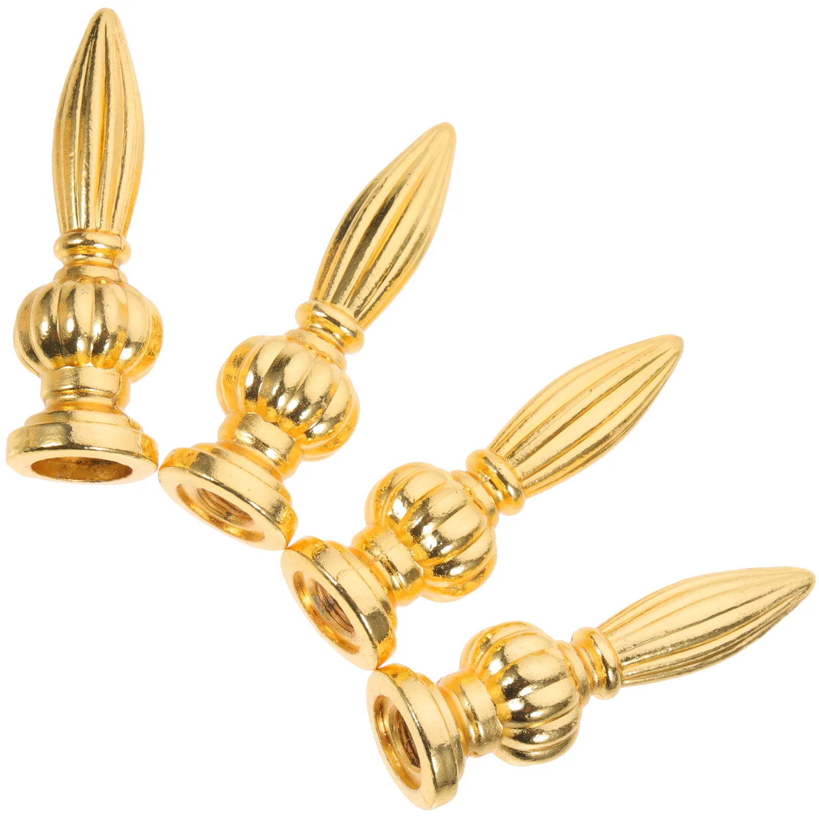 4 Pcs Golden Lamp Cap Decoration Finials Bed Post Lighting Lampshade Zinc Alloy Unique
4 Pcs Golden Lamp Cap Decoration Finials Bed Post Lighting Lampshade Zinc Alloy Unique