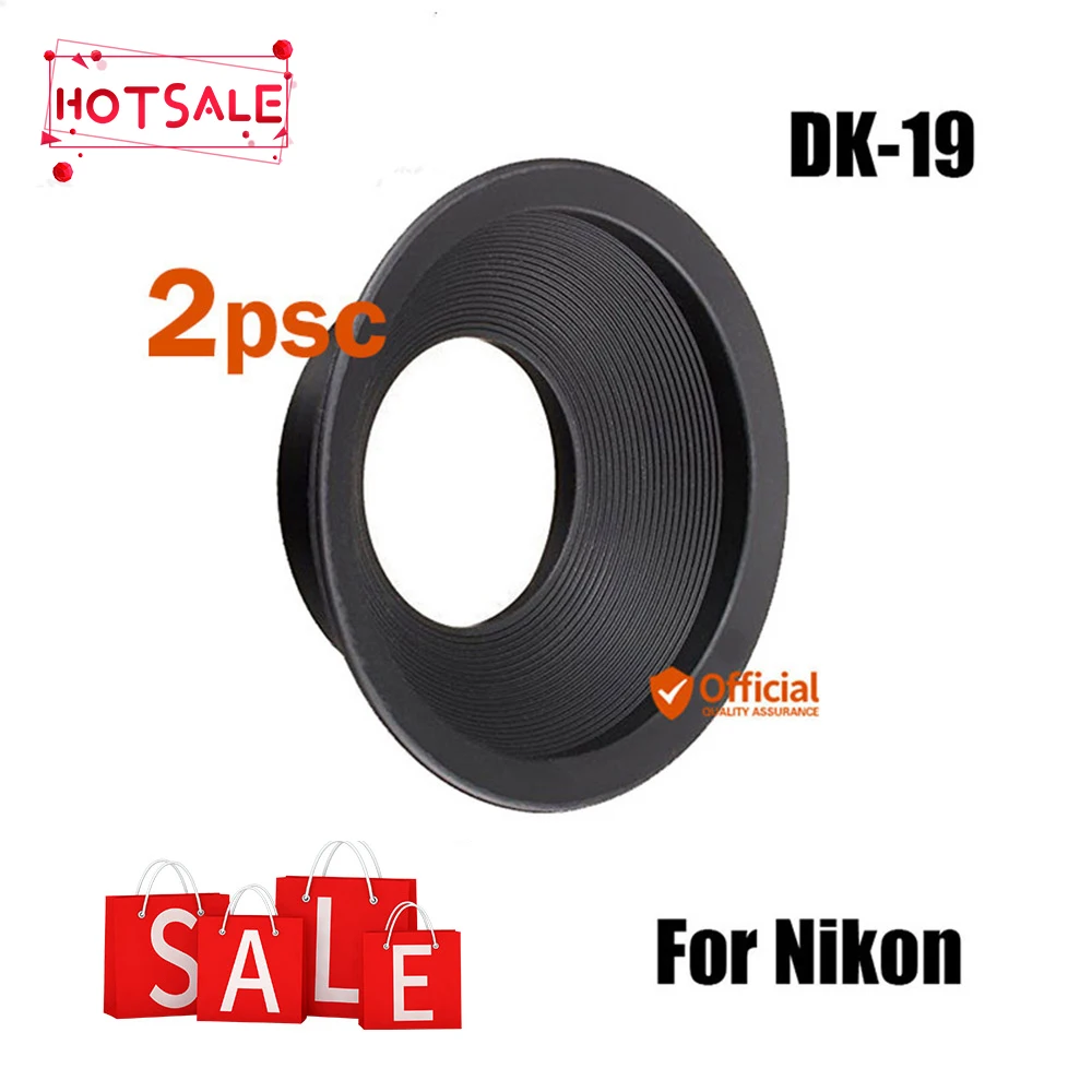 

2pcs DK-19 Rubber Viewfinder Eyecup Eye for Nikon D2X D2H D3 D3S D3X D4 D4S D700 D800 D800E D810 Dslr Camera Accessories DK19