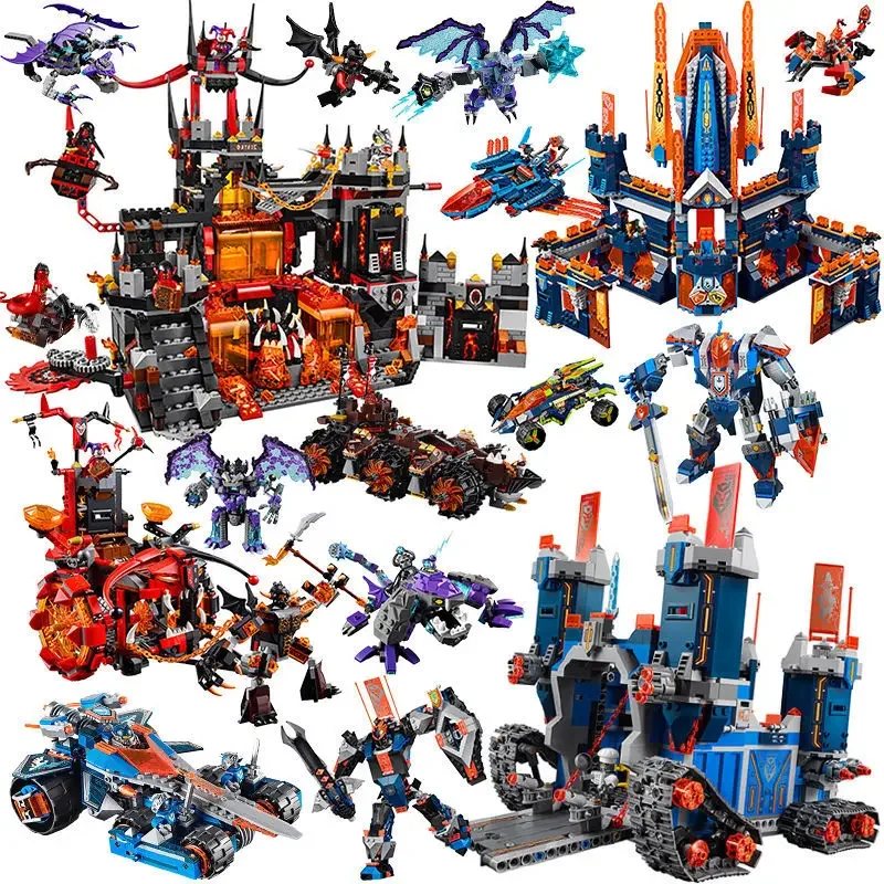 Nexoes Knight Series The Fortrex Compatible with 70323 70317 Building Blocks Bricks Toys for Children Birthday Christmas Gifts
Nexoes Knight Series The Fortrex Compatible with 70323 70317 Building Blocks Bricks Toys for Children Birthday Christmas Gifts