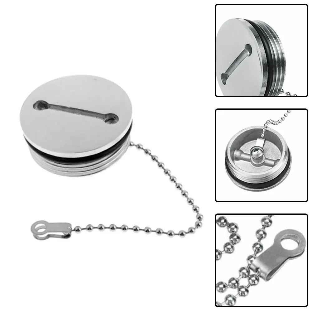 1PCS 50MM 2\" Fuel Gas Tank Cap With Chain Spare Yacht Replacement Hardware Corrosion Resistance Boat Accessories
1PCS 50MM 2\" Fuel Gas Tank Cap With Chain Spare Yacht Replacement Hardware Corrosion Resistance Boat Accessories