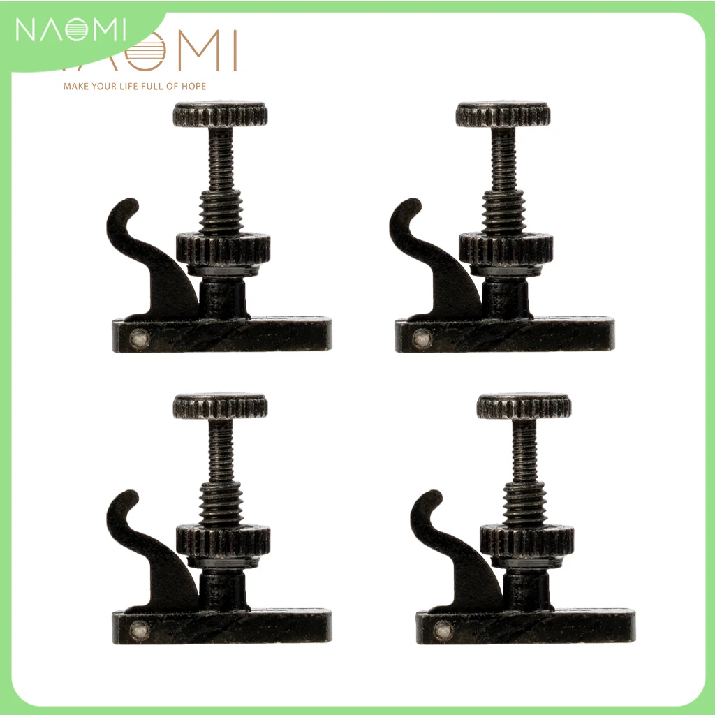 NAOMI 4pcs Violin Fine Tuner Violin Tuner Adjuster Black Violin Fine Tuners Spinner Adjuster Strings Hooks
NAOMI 4pcs Violin Fine Tuner Violin Tuner Adjuster Black Violin Fine Tuners Spinner Adjuster Strings Hooks