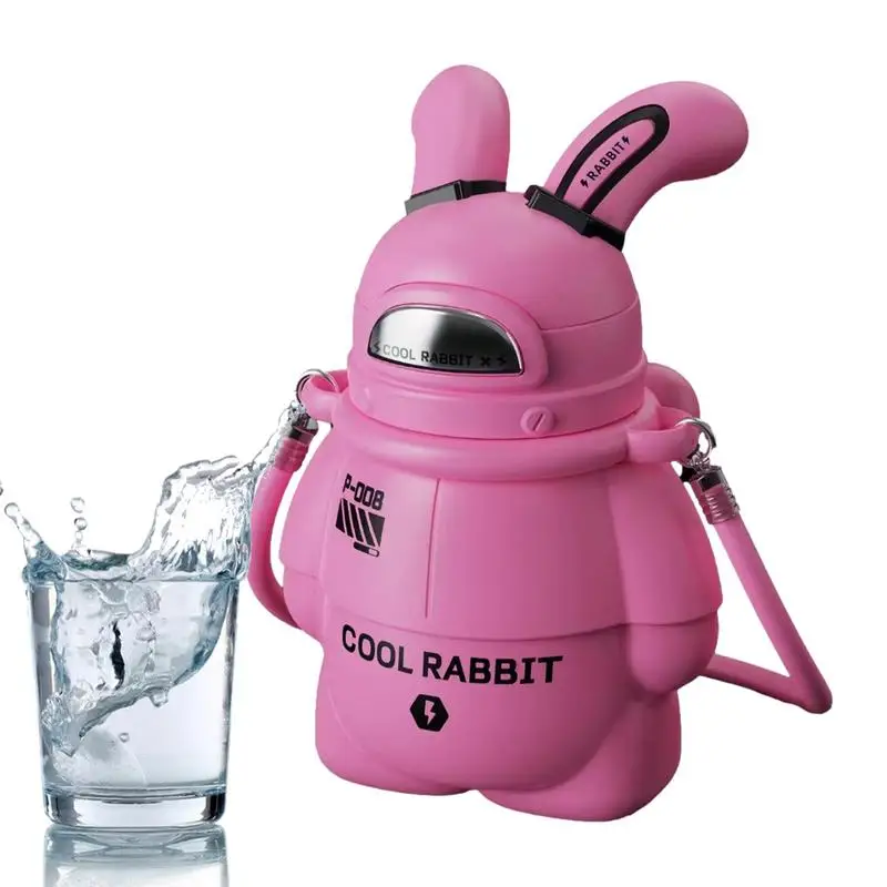 Bunny Shaped Bottle High Capacity Space Rabbit Thermal Cup Cartoon Stainless Steel Cold Drinks Water Bottle With Straw For Women
Bunny Shaped Bottle High Capacity Space Rabbit Thermal Cup Cartoon Stainless Steel Cold Drinks Water Bottle With Straw For Women