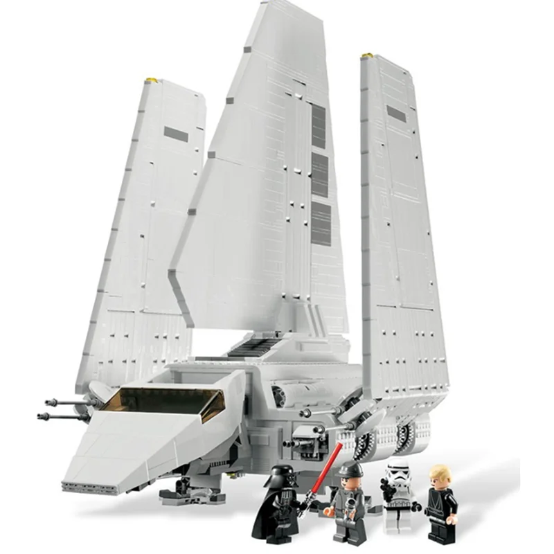 2503Pcs Moc Star Plan The Imperial Shuttle Building Blocks Toys for Children Compatible with 10212 Kids Christmas Birthday Gifts
2503Pcs Moc Star Plan The Imperial Shuttle Building Blocks Toys for Children Compatible with 10212 Kids Christmas Birthday Gifts