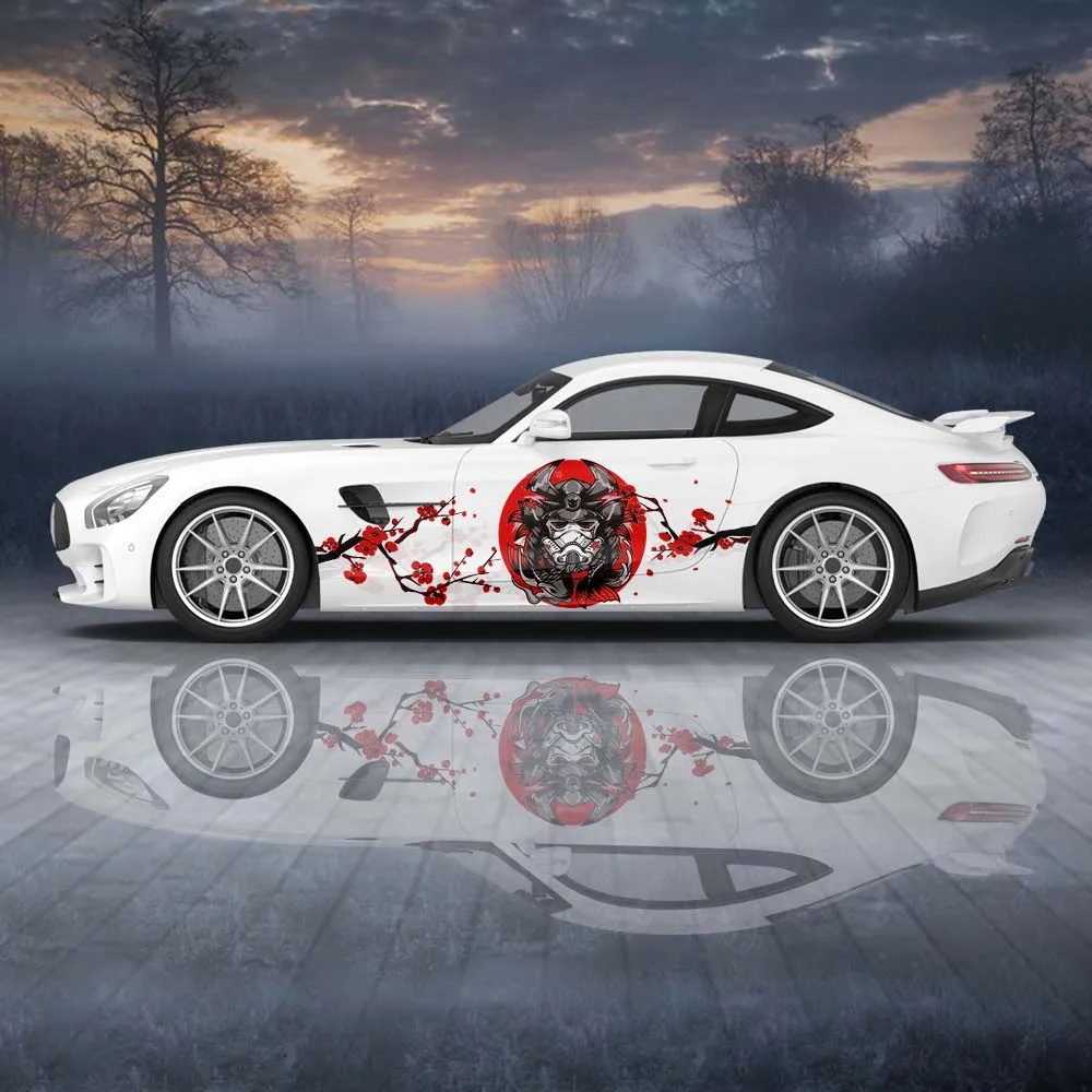 Japanese Samurai Car Stickers Painting Taoist Cherry Blossom Packaging Universal Animation Car Decoration Modification Sticker
Japanese Samurai Car Stickers Painting Taoist Cherry Blossom Packaging Universal Animation Car Decoration Modification Sticker
