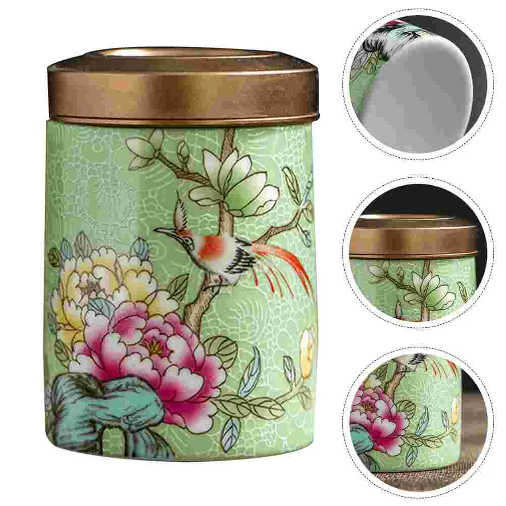 Enamel Tea Holder Ceramic Jar Cereal Container Can Candy Storage Canister Tank Food
Enamel Tea Holder Ceramic Jar Cereal Container Can Candy Storage Canister Tank Food