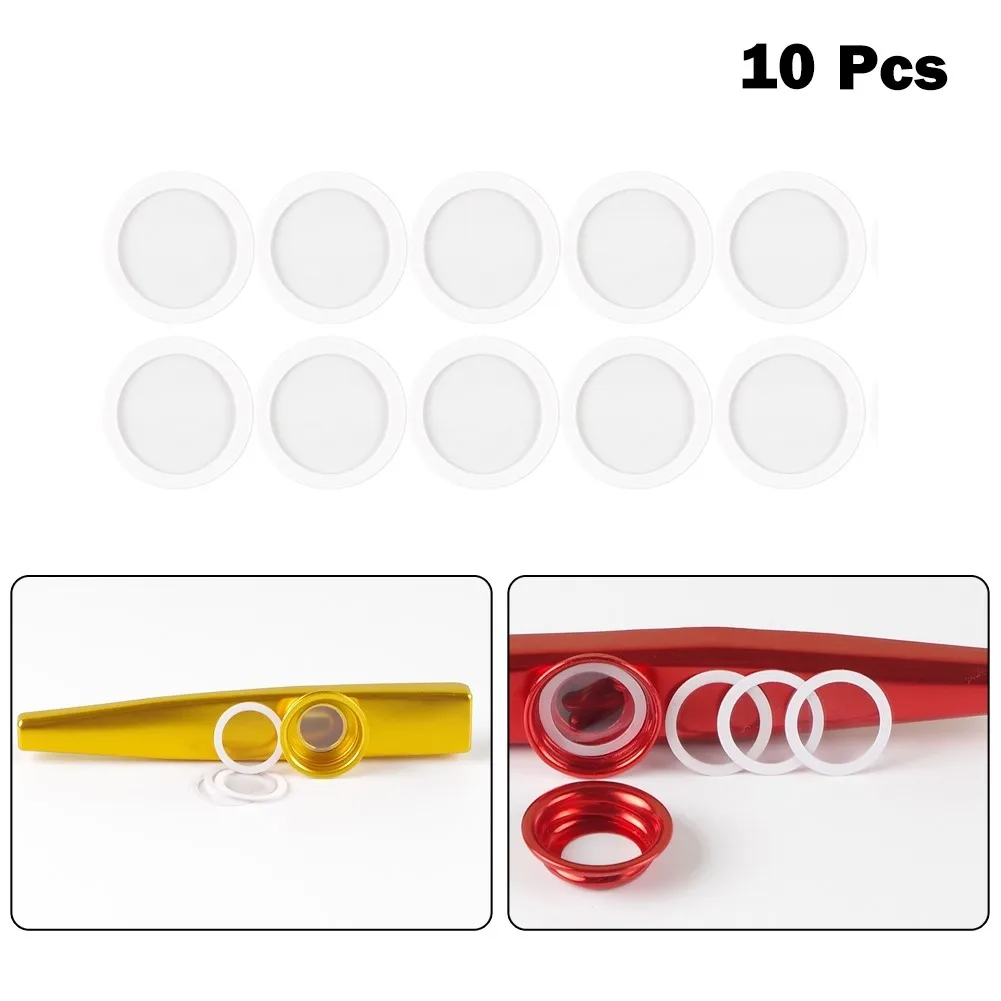 10pcs Kazoo Membrane Flute Film Transparent Replacement Part Kazoo Membrane Kazoo Film Accessories Musical Instrument
10pcs Kazoo Membrane Flute Film Transparent Replacement Part Kazoo Membrane Kazoo Film Accessories Musical Instrument