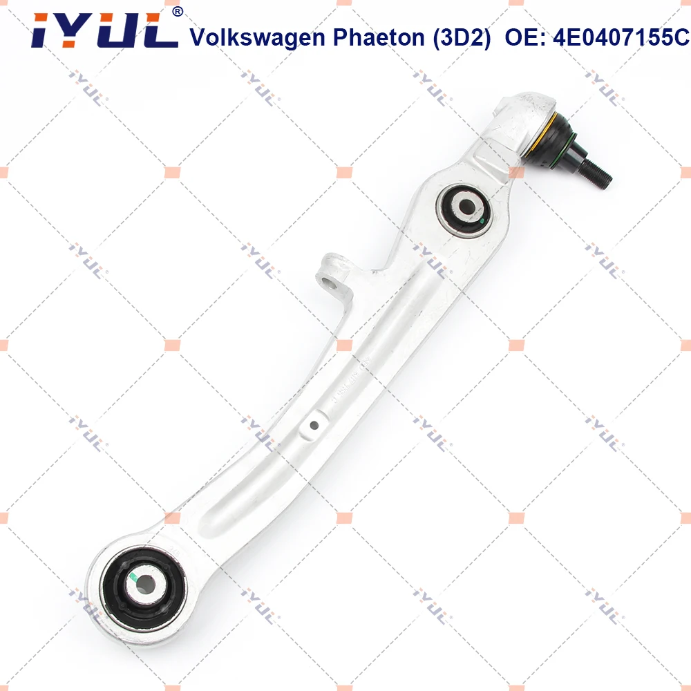IYUL Front Lower Suspension Control Arm Straight For Volkswagen VW Phaeton 3D2 3.0 V6 TDI 4motion 2002~2016 4E0407155C
IYUL Front Lower Suspension Control Arm Straight For Volkswagen VW Phaeton 3D2 3.0 V6 TDI 4motion 2002~2016 4E0407155C