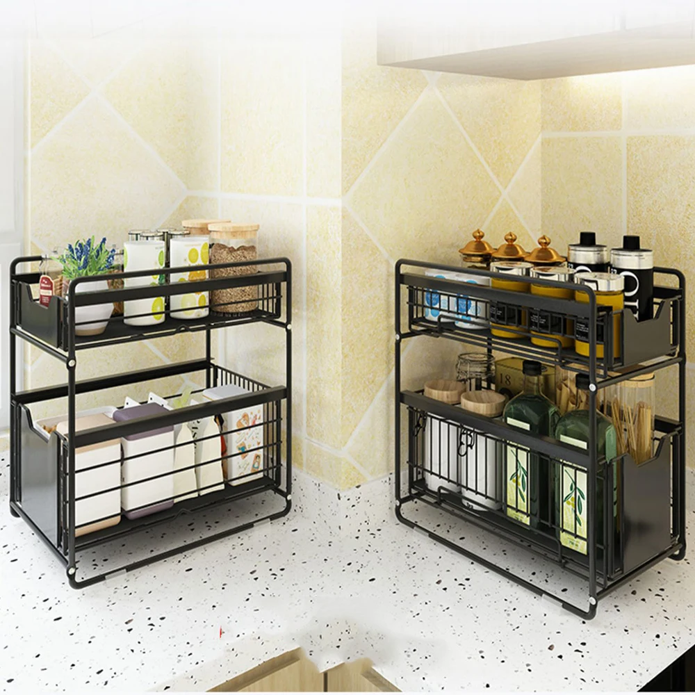 Kitchen Under Sink Storage Organizer Shelf 2 Tier Drawer Multipurpose Rack Cabinet Under Sink Storage Rack Bathroom Organizer
Kitchen Under Sink Storage Organizer Shelf 2 Tier Drawer Multipurpose Rack Cabinet Under Sink Storage Rack Bathroom Organizer