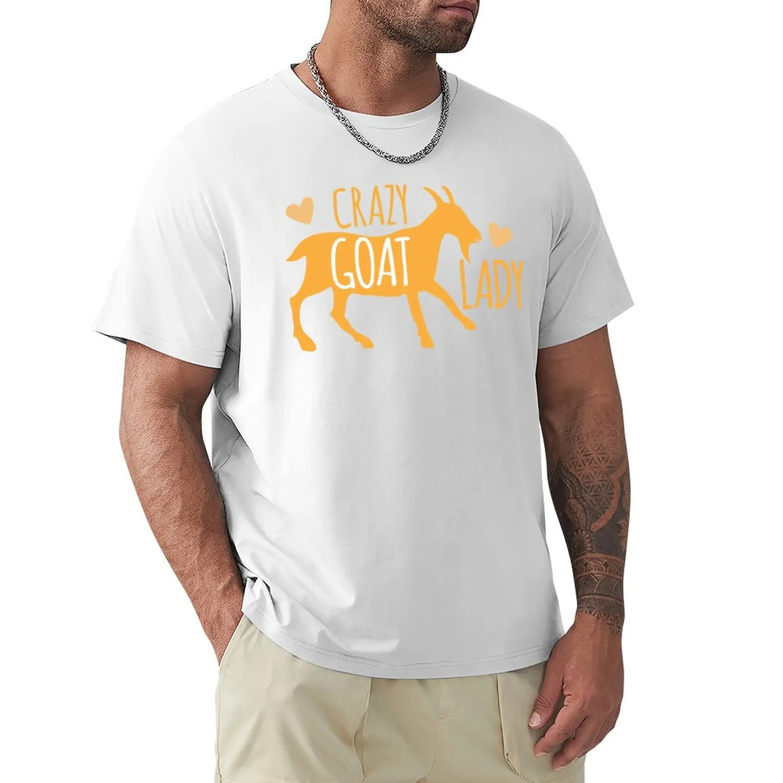 Crazy GOAT lady T-shirt oversized plus size tops boys animal print slim fit t shirts for men
Crazy GOAT lady T-shirt oversized plus size tops boys animal print slim fit t shirts for men