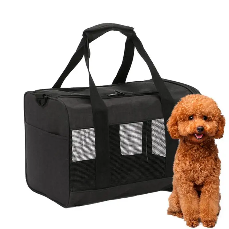 

Double Opening Breathable Travel Dog Car Seat Cover Folding Hammock Pet Carriers Bag Carrying For Pets Cats Dogs Transportin