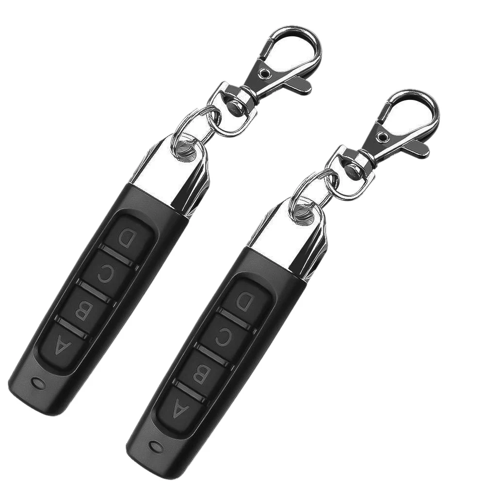 433MHZ Remote Control Garage Gate Door Opener Remote Control Duplicator Clone Cloning Code Car Key(2PCS)A
433MHZ Remote Control Garage Gate Door Opener Remote Control Duplicator Clone Cloning Code Car Key(2PCS)A