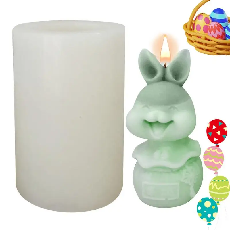 Rabbit Easter Silicone Mold Single 3D Bunny Cake Mould Handmade Soap Candle Model Mousse Cake Decorating Tools Bakeware
Rabbit Easter Silicone Mold Single 3D Bunny Cake Mould Handmade Soap Candle Model Mousse Cake Decorating Tools Bakeware